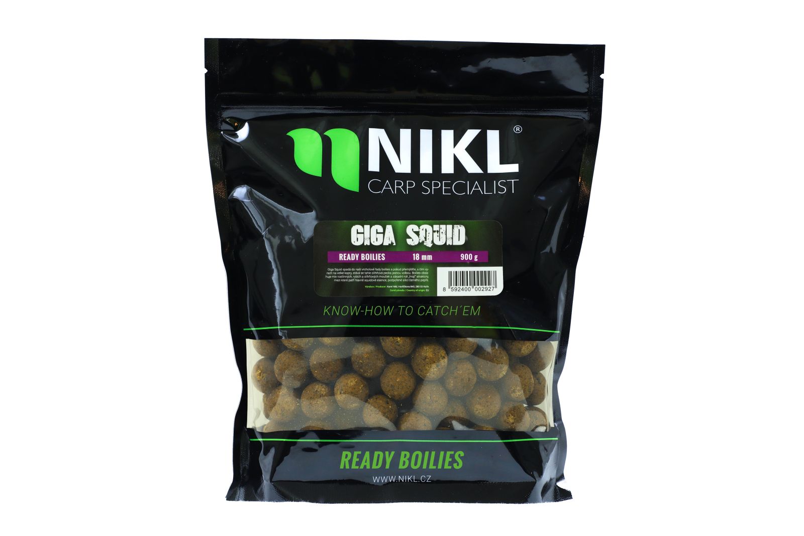 Nikl Boilies Giga Squid 18mm 900g