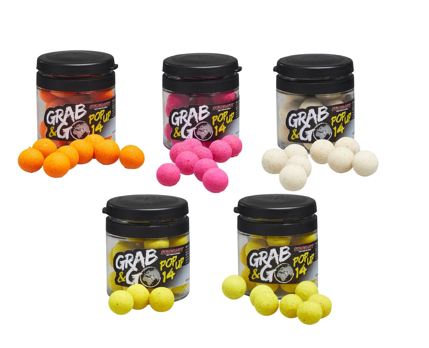Starbaits Pop Up GG Global 14mm 20g Banana Cream