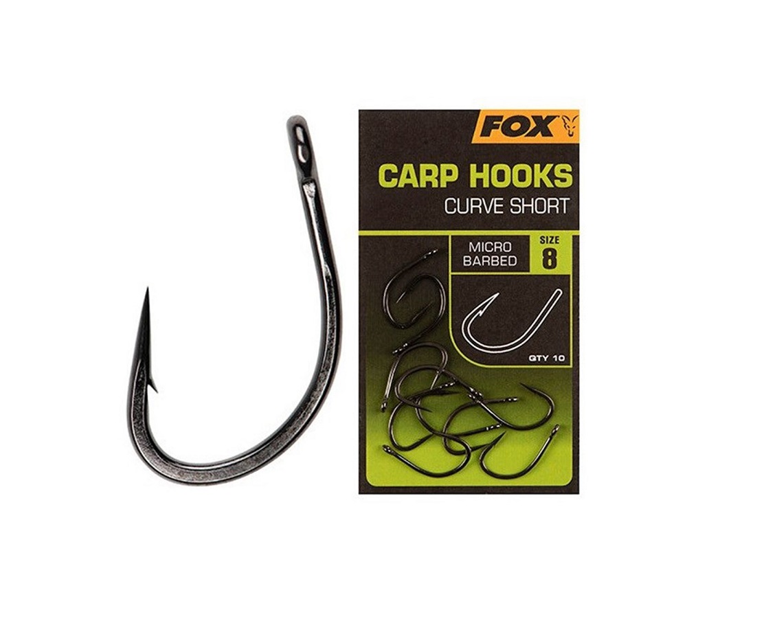 Fox Háčiky Curve Shank Short veľ. 2