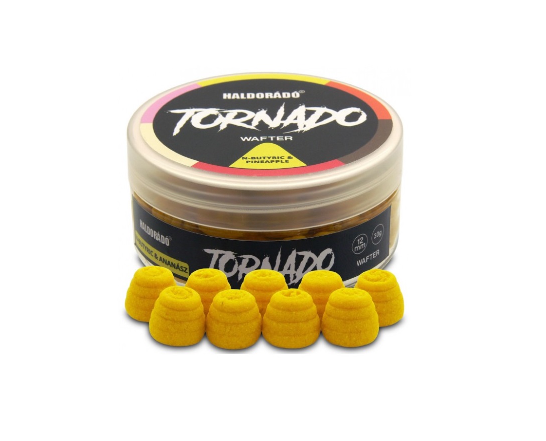 Haldorado Nástraha Tornado Wafter 12mm 30g N-Butyric Acid + Ananás