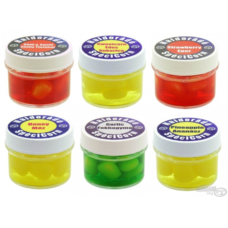 Haldorado Kukurica SpéciCorn Chilli/Kalamár 10mm 14g