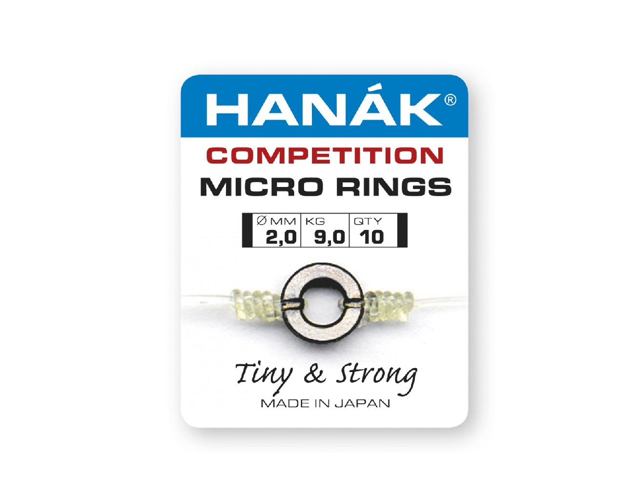Hanák Competition Mikrokrúžky HC 10ks 2,5mm