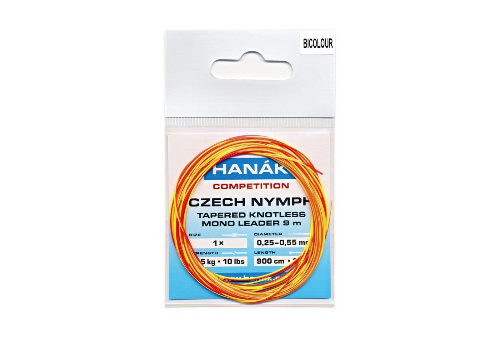 Hanák Competition Nadväzec Ujímaný Czech Nymph 9m Bicolour