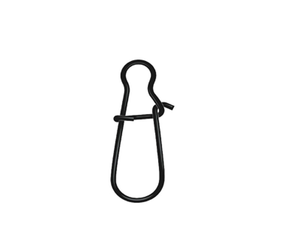 Intech Karabínka Quick Lock Snap Matt Black veľ.0