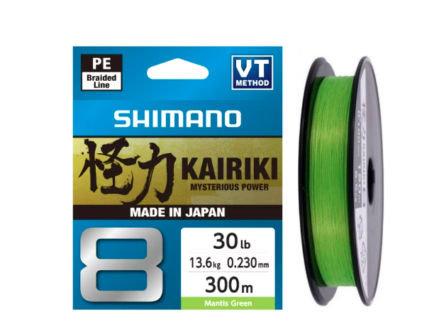 Shimano Šnúra Kairiki Green 150m 0,16mm