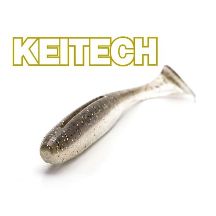 Keitech Gumená nástraha Easy Shiner 4inch 10,2cm 7ks Chartreuse Thunder