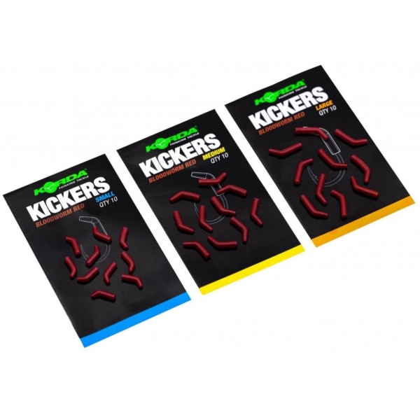 Korda Rovnátka Kickers Bloodworm Red Large