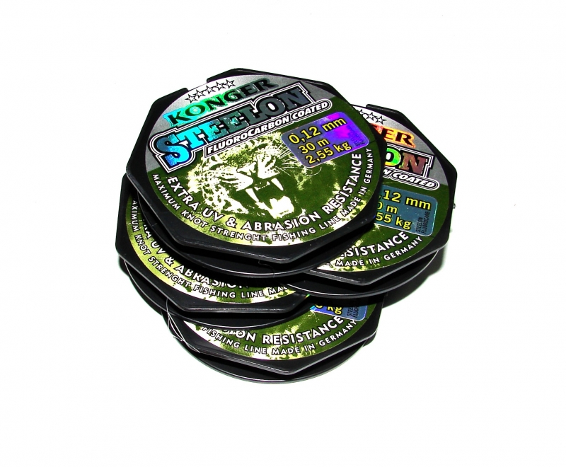 Konger Vlasec Steelon Fluorocarbon Coated 0.20mm 150m
