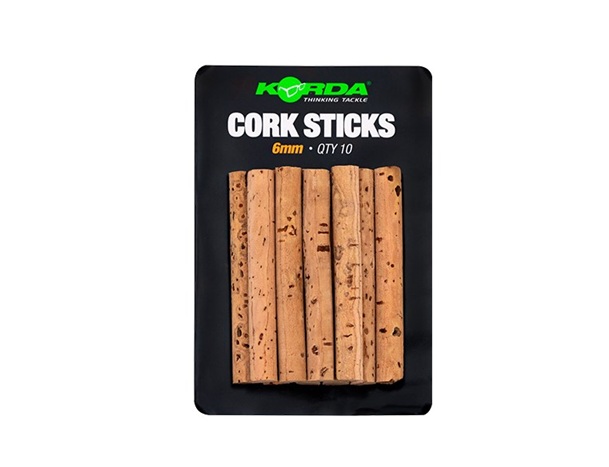 Korda Korkové tyčinky Cork Sticks 6mm