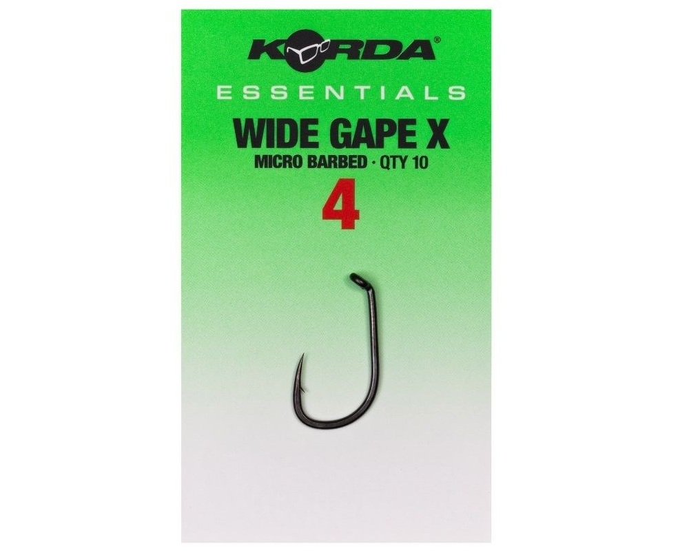 Korda Háčiky Essentials Wide Gape X 10ks veľ.4