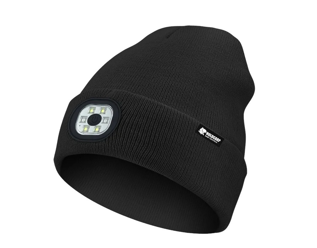 Holdcarp Čiapka so svetlom Led Light Beanie Black