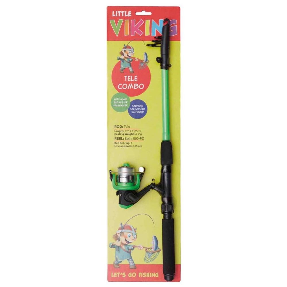 Kinetic Set udica s navijakom Viking Combo Green