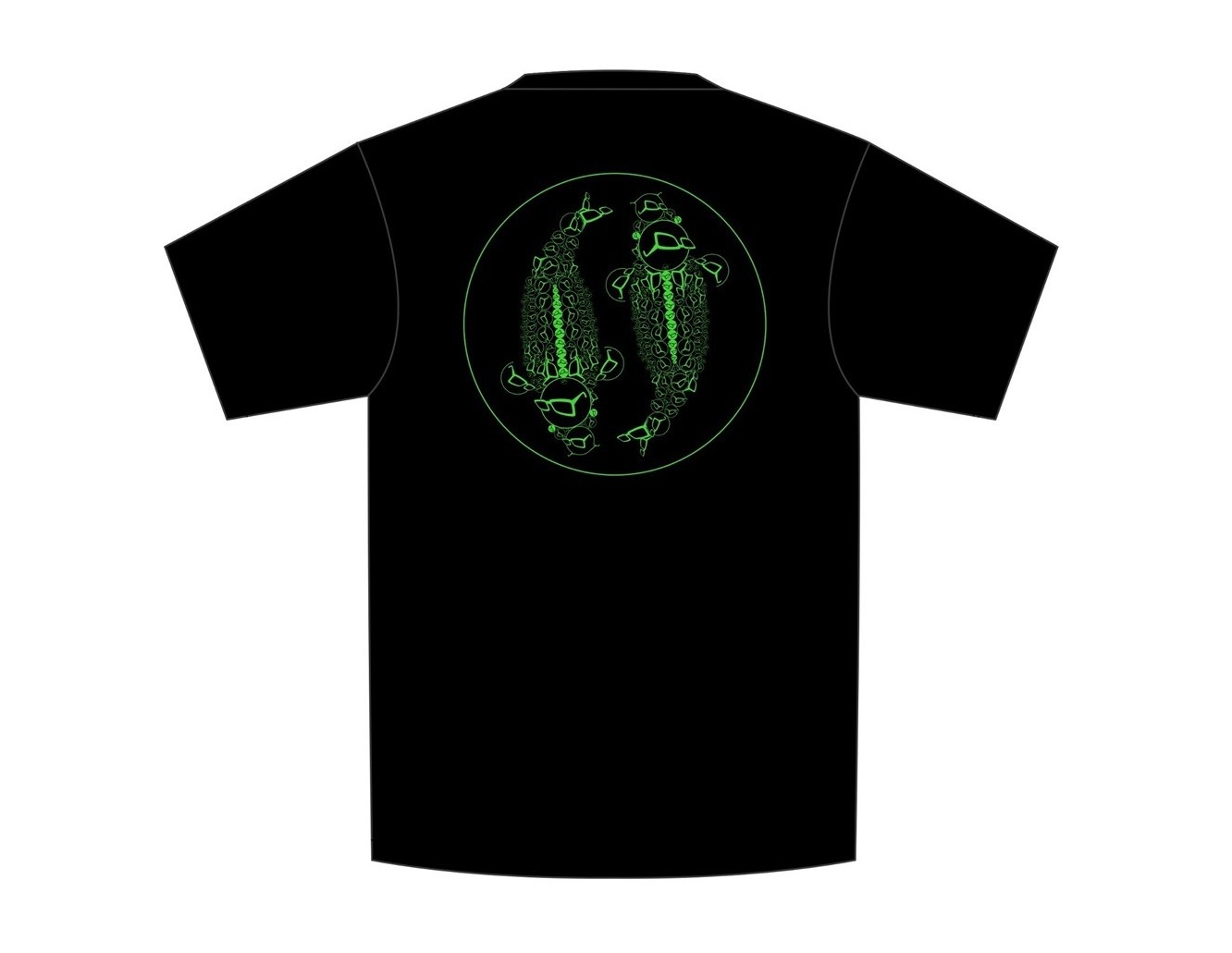 Korda Tričko Mandala Tee Black veľ.L