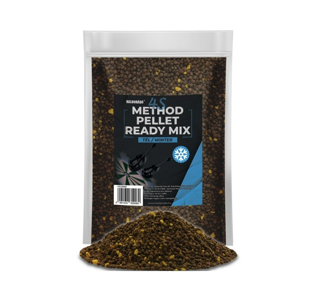 Haldorado Pelety Method Pellet Ready Mix 600g Winter/Zima