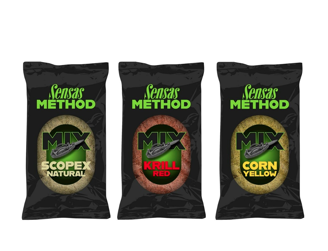 Sensas Method Mix SE 1kg Red Krill