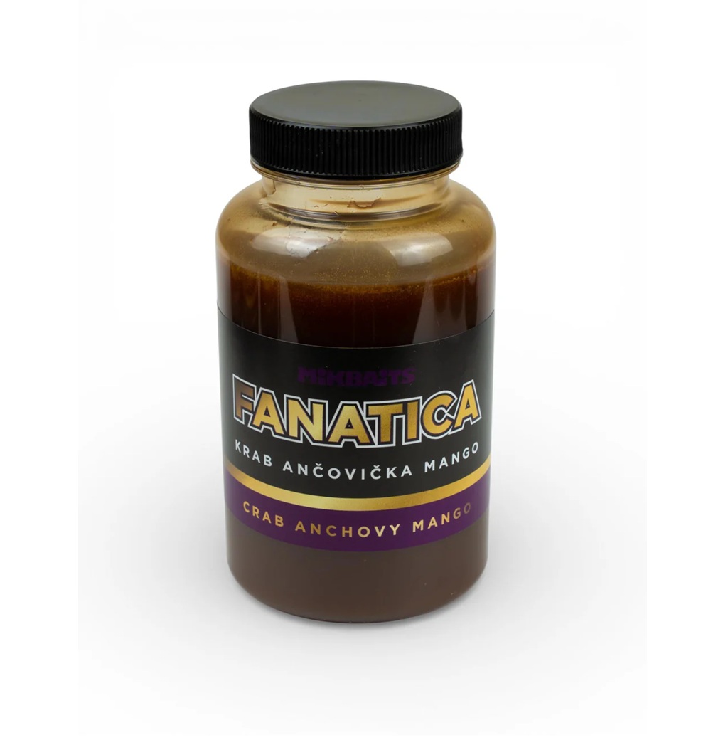 Mikbaits Booster Fanatica Krab Ančovička Mango 250ml