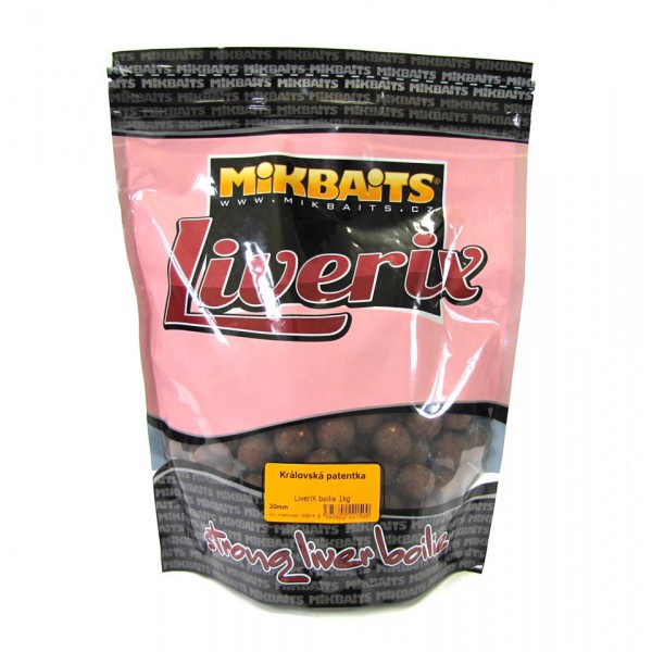 Mikbaits Boilies LiveriX Magická Oliheň 1kg 20mm