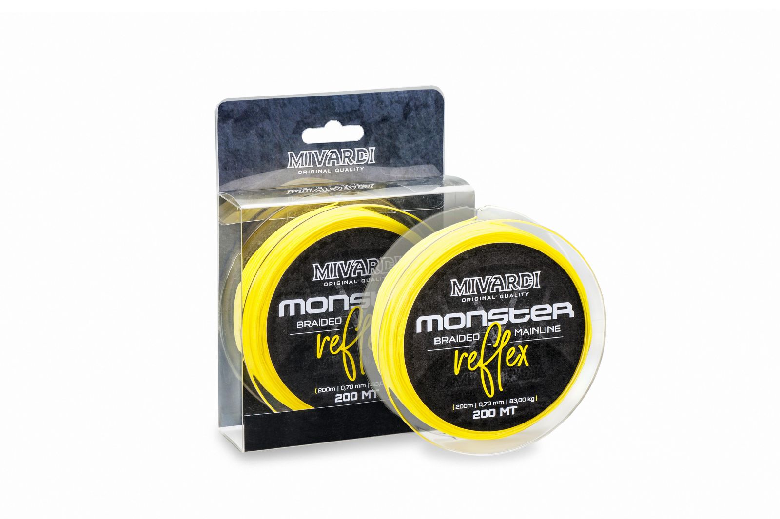 Mivardi Sumcová šnúra Monster Reflex Braid 200m 0,60mm