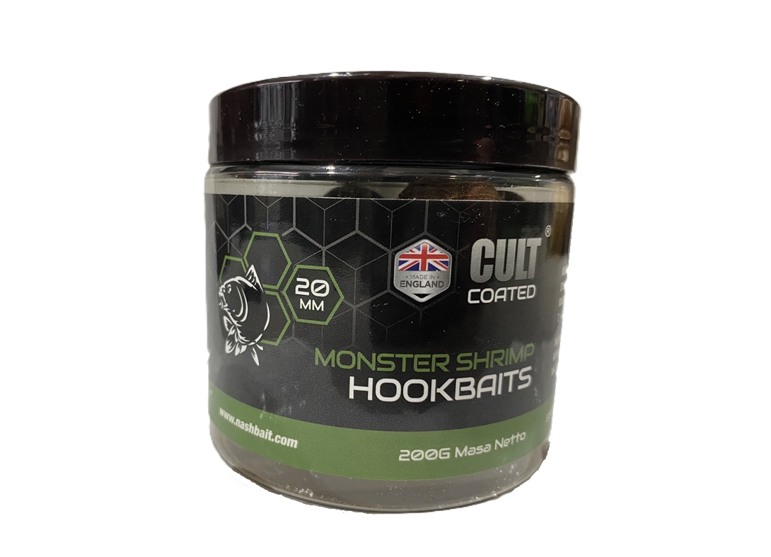 NASH Boilies chytacie Monster Shrimp Cult Coated 24mm 200g