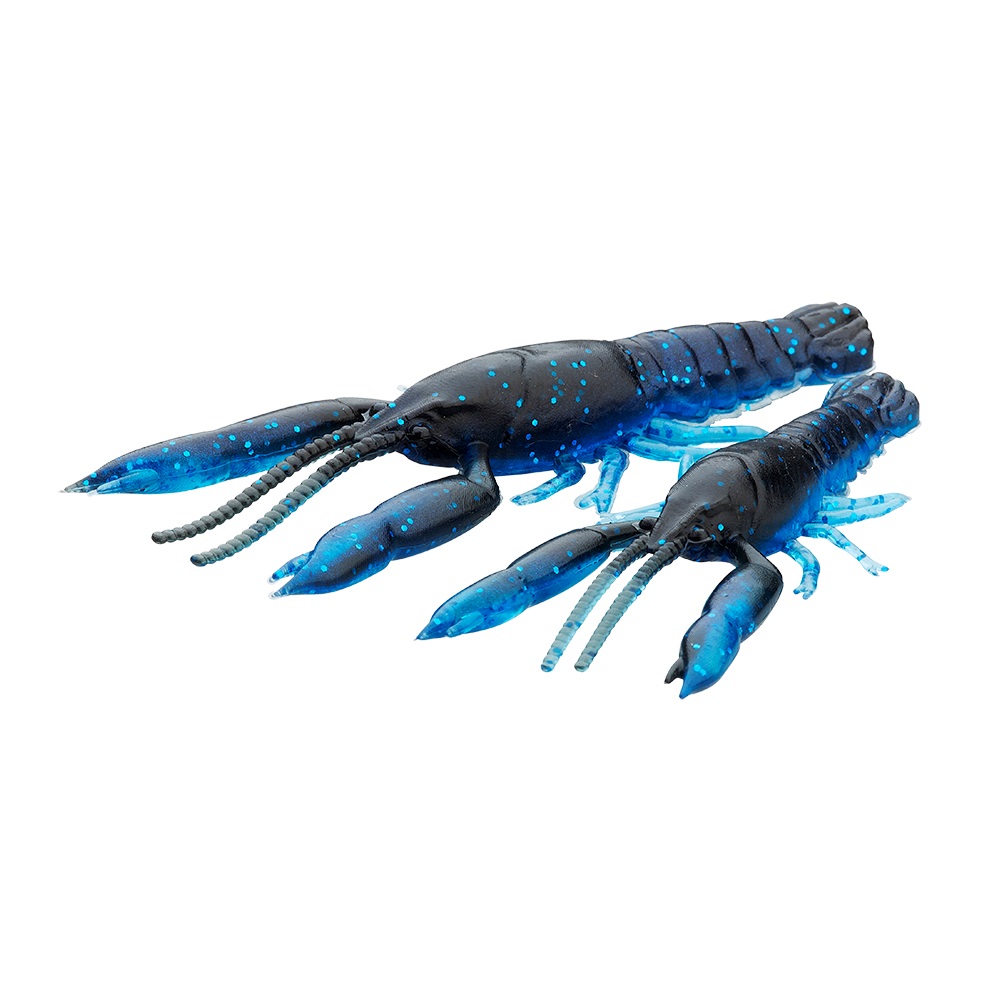 Savage Gear Gumená nástraha 3D Crayfish Rattling 5,5cm 8ks Blue Black