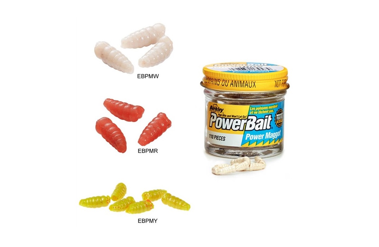 Berkley Nástraha Powerbait Maggot - kostný červ Žltý