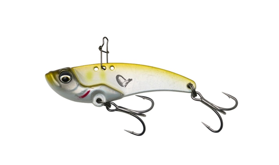 Savage Gear Nástraha VIB Blade 5,5cm 14,5g Olive Stripes