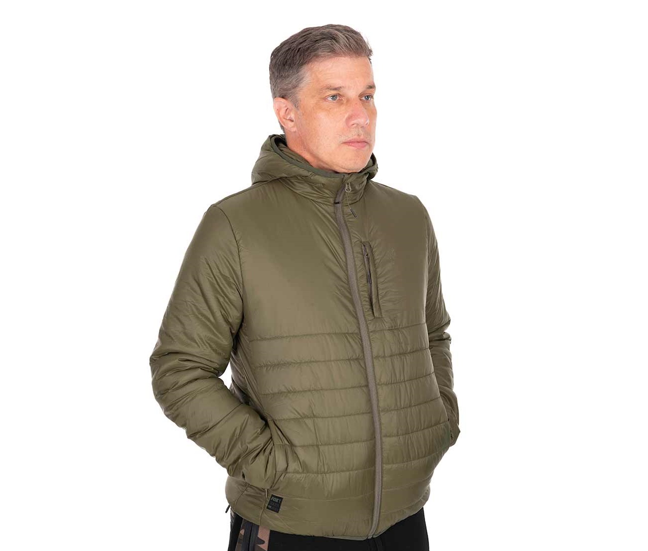 Fox Bunda Olive Quilted 100 Jacket veľ.M