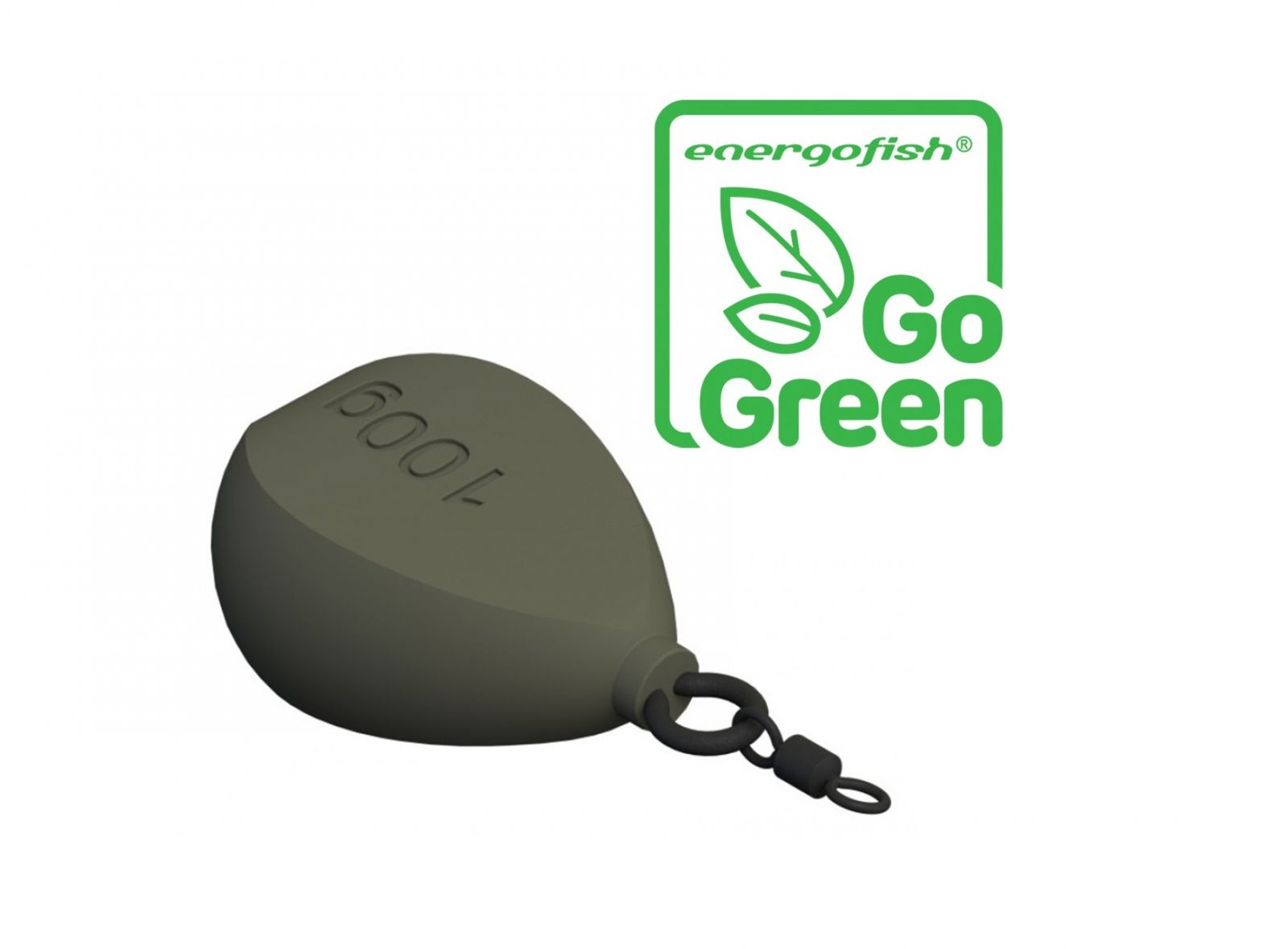 Carp Expert Olovo závesné Go Green Flat 120g