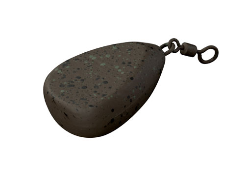 Fox Olovo Flat Pear Swivel Lead 2.0oz 56g