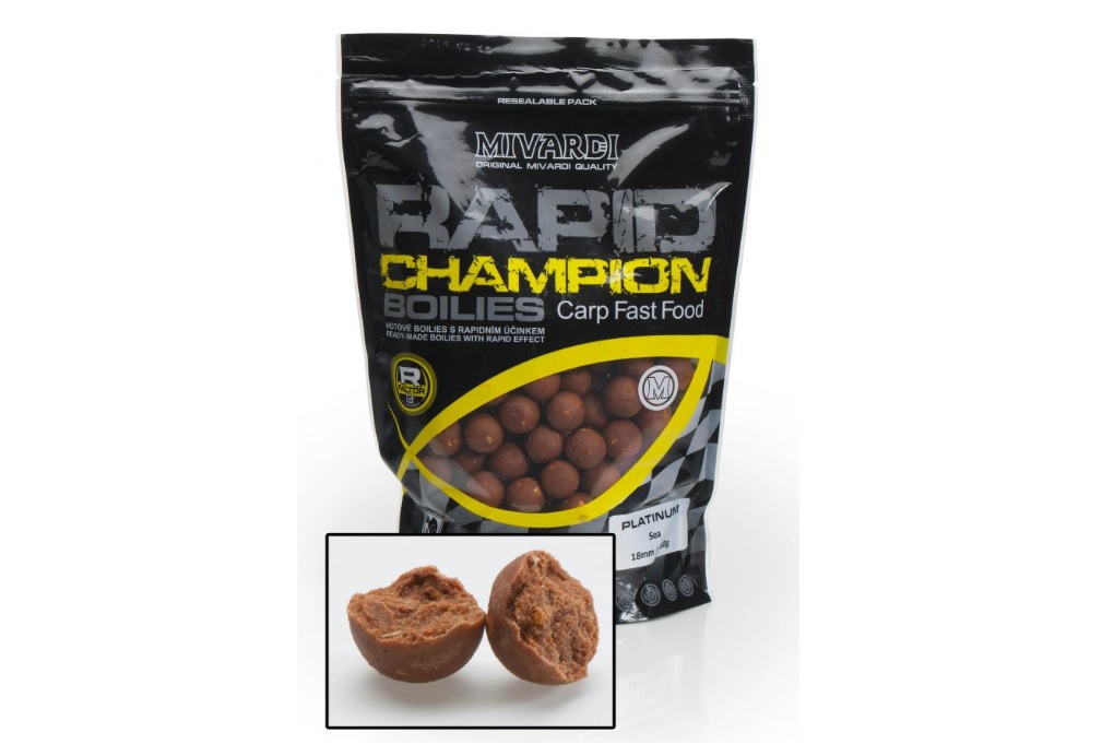 Mivardi Boilies Rapid Champion Platinum Sea 950g 20mm