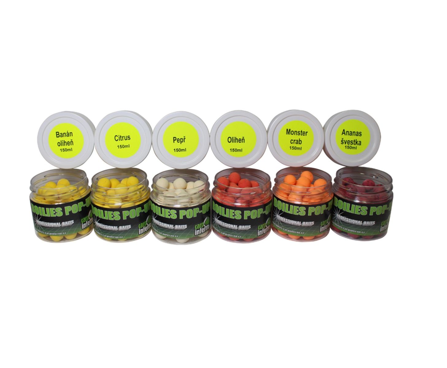Carp Inferno Pop Up Inferno 16mm 150ml Ananás Slivka