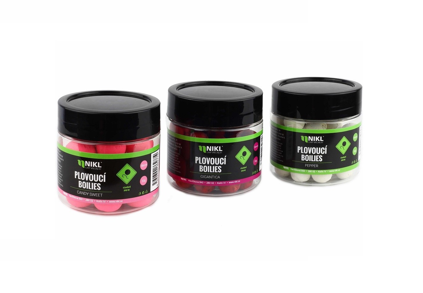 Nikl Pop Up Boilies Nikl Pepper 14mm 50g