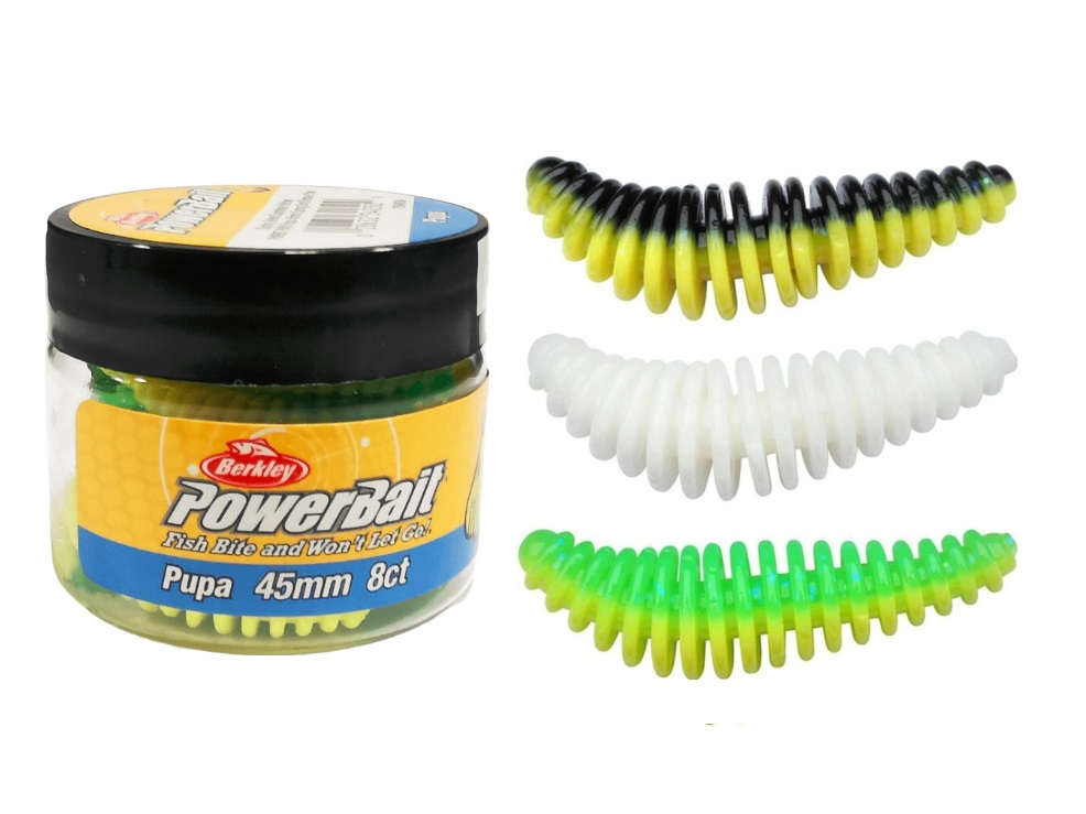 Berkley Nástaha Powerbait Puppa 45mm Green/White