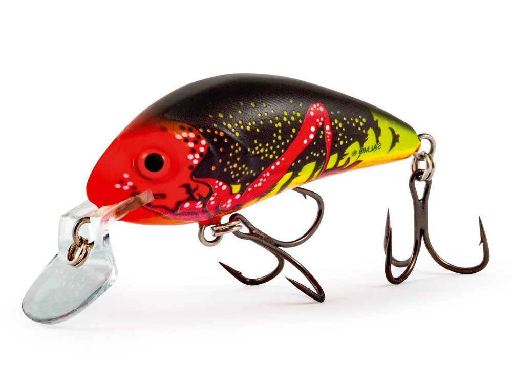 Salmo Wobler Rattlin Hornet Shallow 3,5cm Floating Gill Clear