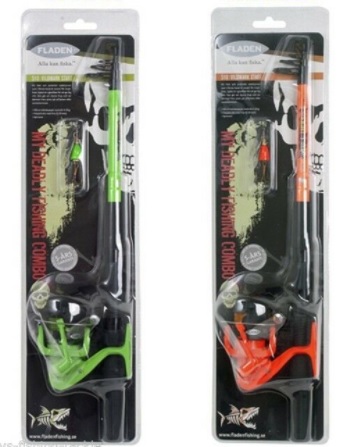 Fladen Set Tele spinning combo 165cm oranžová