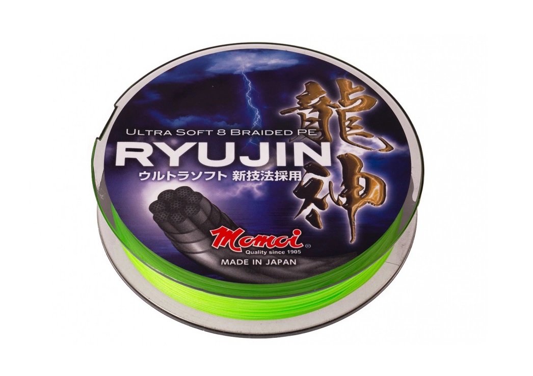 Momoi Šnúrka Ryujin Lime Green 150m 0,08mm