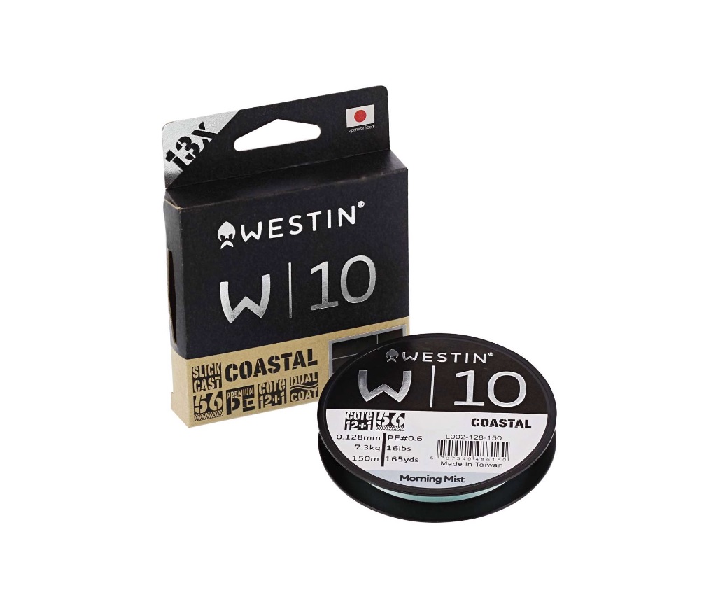 Westin Šnúra W10 13 Braid Coastal Morning Mist 150m 0,148mm