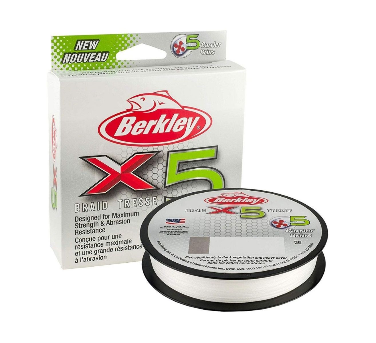 Berkley Šnúra X5 300m biela 0,40mm
