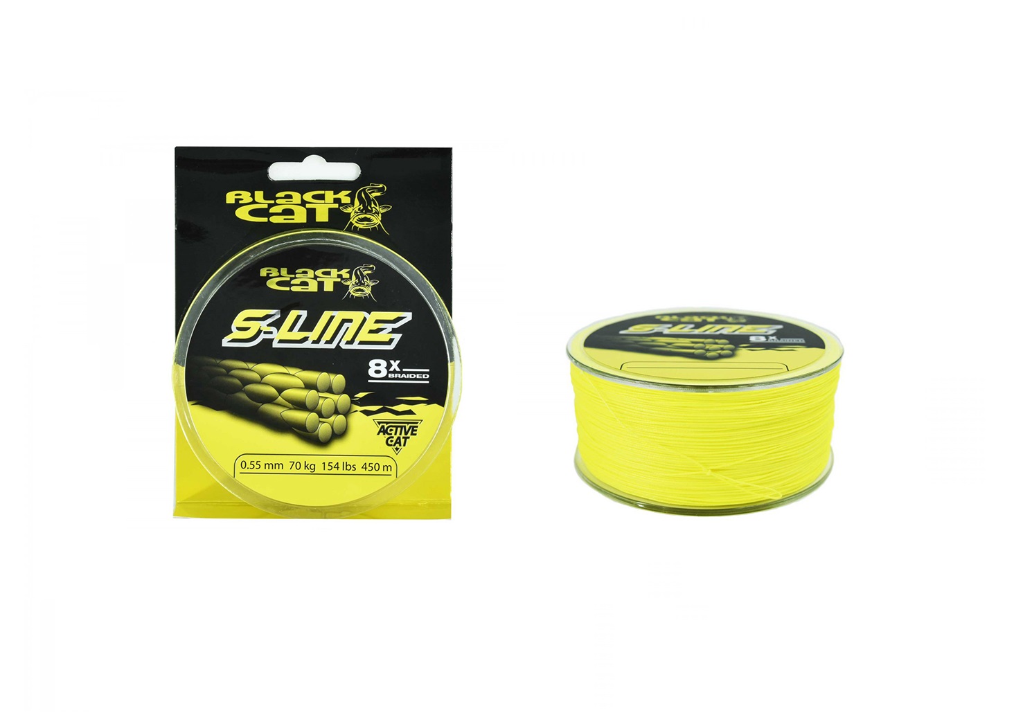 Black Cat Šnúra S-Line 0,55mm 70kg 450m