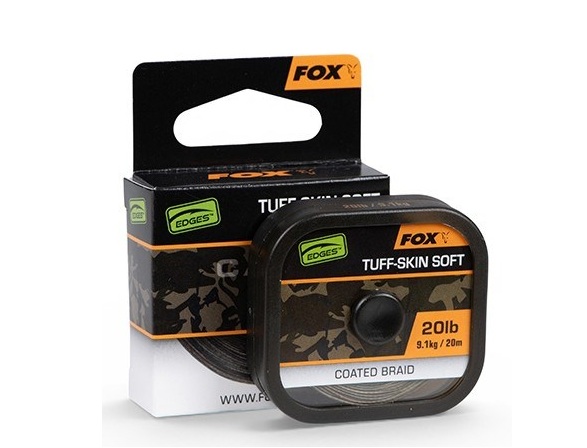 Fox Nadväzcová Šnúrka Edges Tuff-Skin Soft 20m 20lb 9,1kg