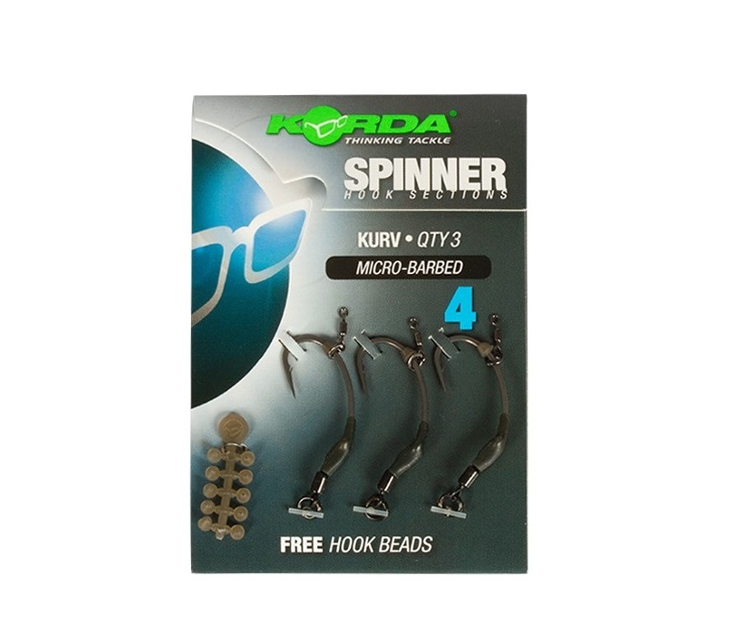 Korda Nadväzec Spinner Hooks Sections Kurv 3ks veľ.6