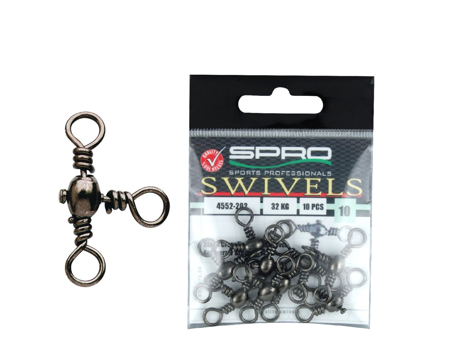Spro Obratlík Troijcestný Crossline Swivel veľ.10