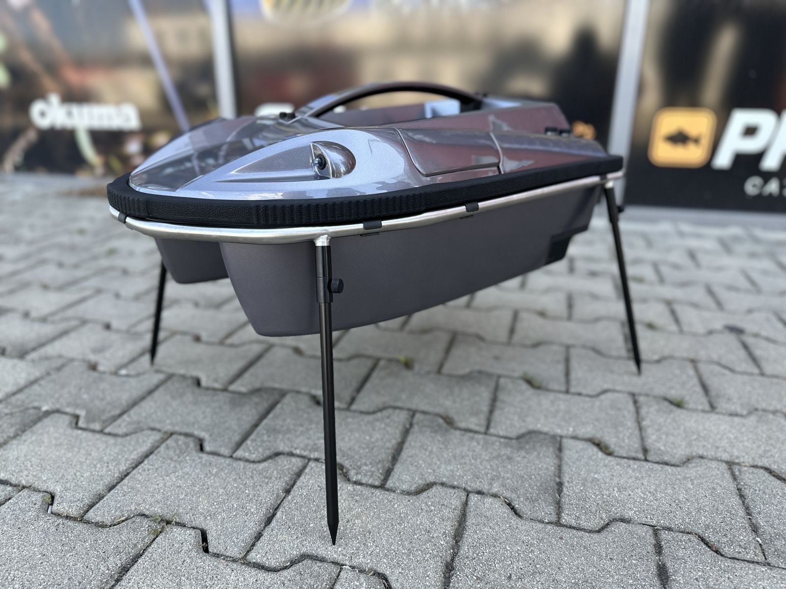 RYBA Stojan Nerezový na zavážaciu loďku Carp Scout