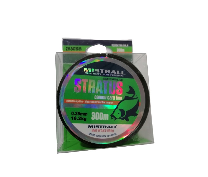 Mistrall Vlasec Stratus Carp Camou 300m 0,35mm