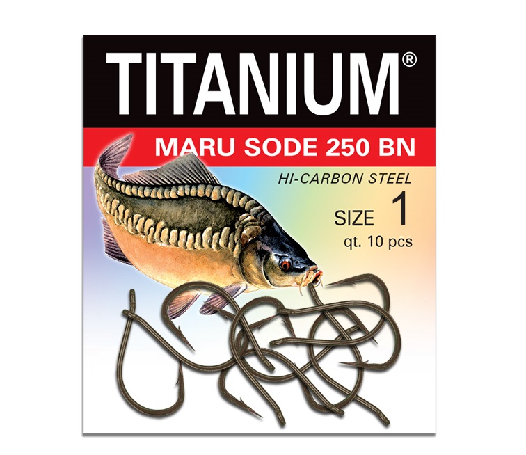 Robinson Háčiky Titanium Maru Sode veľ.1/0