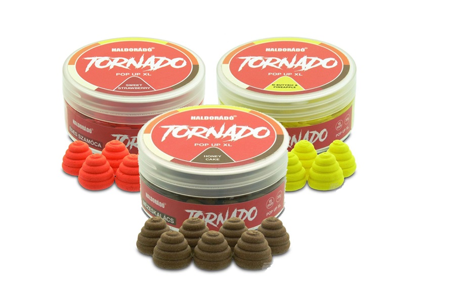 Haldorado Nástraha Tornado Pop Up XL 15mm 30g Cesnak Mandľa