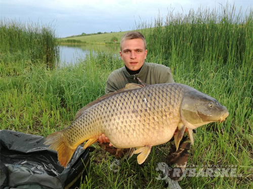 Natália a Viktor Boholy - kapor 22.5kg, jazero Levkuška