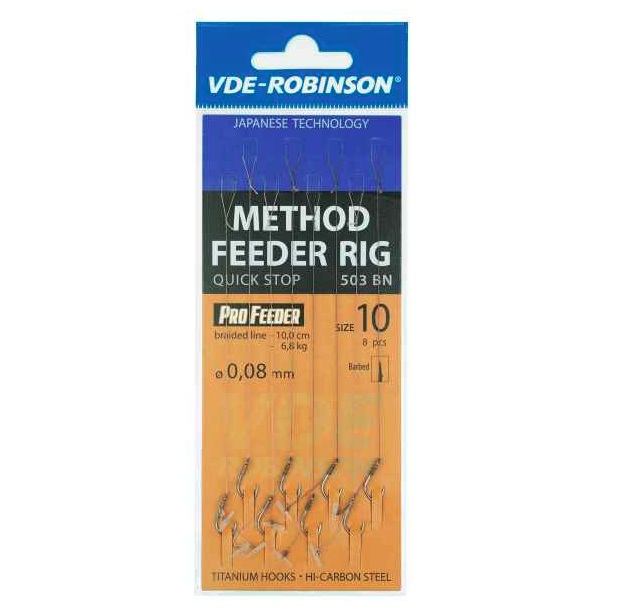 Robinson Nadväzec VDE-R Method Feeder Braid 502 Quick Stop veľ.8
