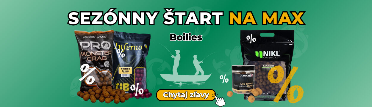 Boilies a pelety
