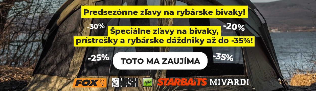Predsezónne zľavy na bivaky